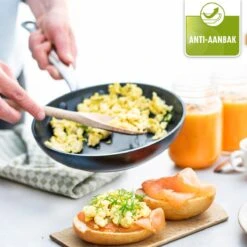 GreenPan Barcelona Infinity Pro Koekenpannenset Ø 24cm + Ø 28cm - Zwart - Inductie - PFAS-vrij -Keukengerei Verkoop 1200x1200 449