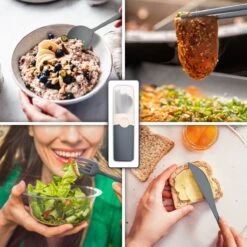 LDGoods Reisbestek Bestekset 5-delig Blauw - Meeneembestek - Meal Prep Bakjes Bestek - Kampeer Servies - Bestek To Go - Duurzaam Materiaal -Keukengerei Verkoop 1200x1200 49