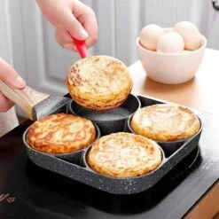 Anti-aanbak Pancake Pan | American Pancake Pan | Omelet Pan | Geschikt Voor Inductie & Alle Warmtebronnen | Eierpan | Omeletmaker | Pancake Maker | Mini Pannenkoekenpan -Keukengerei Verkoop 1200x1200 542