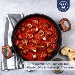 Westinghouse Hapjespan Inductie - Ø 32 Cm - Zwart Marmer - Speciale Editie - Met Deksel 15 Westinghouse Hapjespan Inductie - Ø 32 Cm - Zwart Marmer - Speciale Editie - Met Deksel -Keukengerei Verkoop 1200x1200 572