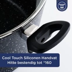 Westinghouse Hapjespan Inductie - Ø 28 Cm - Zwart Marmer - Met Deksel 10 Westinghouse Hapjespan Inductie - Ø 28 Cm - Zwart Marmer - Met Deksel -Keukengerei Verkoop 1200x1200 582