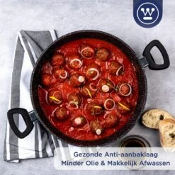 Westinghouse Hapjespan Inductie - Ø 28 Cm - Zwart Marmer - Met Deksel 15 Westinghouse Hapjespan Inductie - Ø 28 Cm - Zwart Marmer - Met Deksel -Keukengerei Verkoop 1200x1200 584