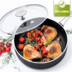 GreenPan Brussels Hapjespan Met Deksel - Ø24 Cm - Keramisch - Inductie -Keukengerei Verkoop 1200x1200 587