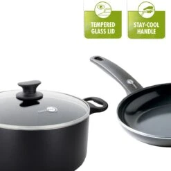 GreenPan Cambridge Grillpan 28cm - Zwart - Inductie - PFAS-vrij -Keukengerei Verkoop 1200x1200 631