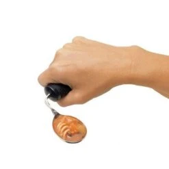 Merkloos Aangepast Dik Bestek 4-delige Set, Bestekset. Verdikt Handvat Met Soft Grip. Buigzaam / Buigbaar. Zwart -Keukengerei Verkoop 1200x1200 66