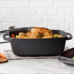 Gegoten Aluminium Braadpan - 7 L -Keukengerei Verkoop 1200x1200 675