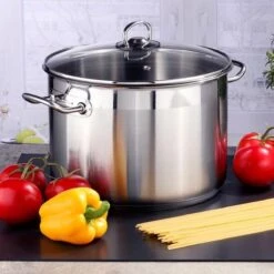 Haushalt Soeppan Met Glazen Deksel - 10 Liter- RVS 13 Haushalt Soeppan Met Glazen Deksel - 10 Liter- RVS -Keukengerei Verkoop 1200x1200 719