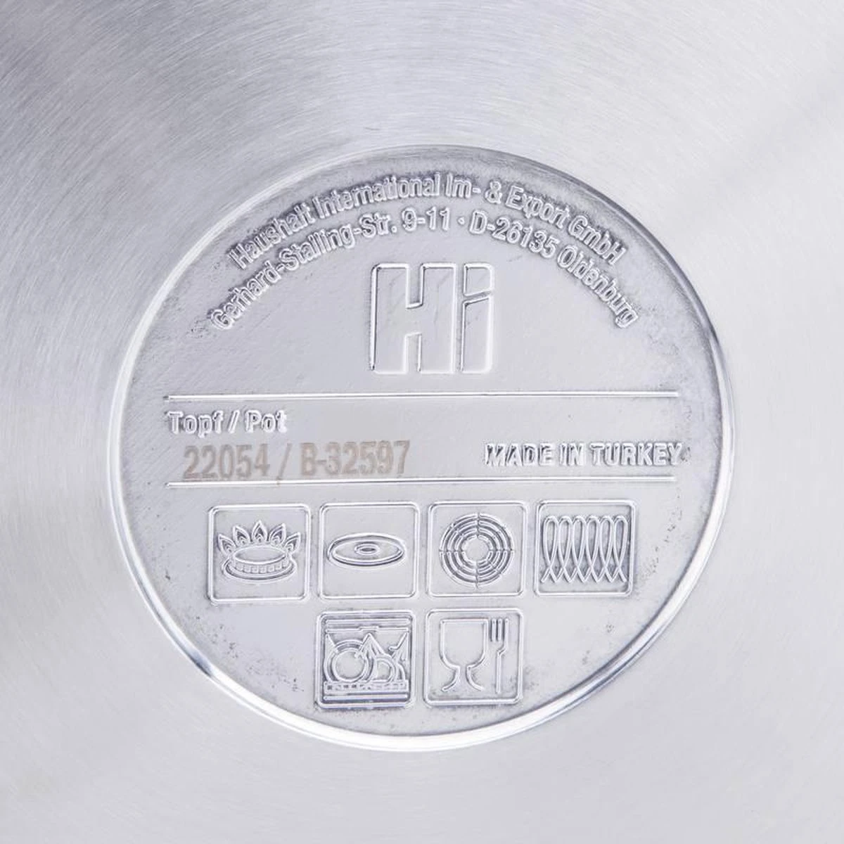 Haushalt Soeppan Met Glazen Deksel - 10 Liter- RVS 9 Haushalt Soeppan Met Glazen Deksel - 10 Liter- RVS - Afbeelding 9