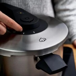 Springlane Roestvrijstalen Snelkookpan - Inductie - Pressure Cooker - 6,0 L Met Stoommand -Keukengerei Verkoop 1200x1200 735