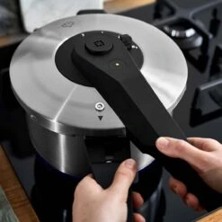 Springlane Roestvrijstalen Snelkookpan - Inductie - Pressure Cooker - 6,0 L Met Stoommand -Keukengerei Verkoop 1200x1200 738