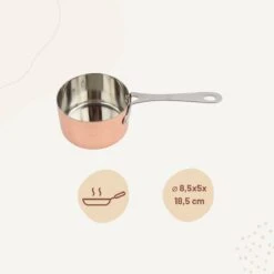 Orange85 Sauspan - Koper - 5x8,5cm - Staal -Keukengerei Verkoop 1200x1200 773