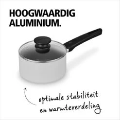 BRABANTIA INDU+ Steelpan Met Deksel - Keramische Antiaanbaklaag - Ø 16 Cm - Inductie - Pfas Vrij -Keukengerei Verkoop 1200x1200 779