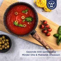 Westinghouse Steelpan Inductie - Ø 20 Cm - Zwart Marmer - Speciale Editie 11 Westinghouse Steelpan Inductie - Ø 20 Cm - Zwart Marmer - Speciale Editie -Keukengerei Verkoop 1200x1200 789