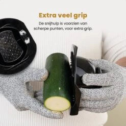 Multifunctionele Groentesnijder - Mandoline Slicer Dicer - Groentensnijder & Uiensnijder - Met E-book - Kitchen Royal® -Keukengerei Verkoop 1200x1200 811