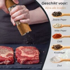 VAIVE Peper En Zoutmolen Set - Pepermolen -Keukengerei Verkoop 1200x1200 899