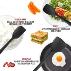 Strex Keukengerei Set Met Houder 15 Delig - Hittebestendig / BPA Vrij / Siliconen - Keuken Gerei -Keukengerei Verkoop 1200x1200 925