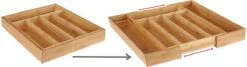 HI Bestekbak Uitschuifbaar Bamboe 18 HI Bestekbak Uitschuifbaar Bamboe -Keukengerei Verkoop 1200x327