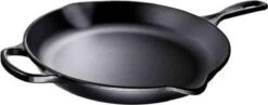 Le Creuset - Gietijzeren Ronde Skillet In Mat Zwart 23cm -Keukengerei Verkoop 1200x472