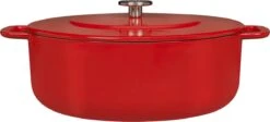 Combekk Sous Chef Gietijzeren Braadpan - 28cm - Rood -Keukengerei Verkoop 1200x544
