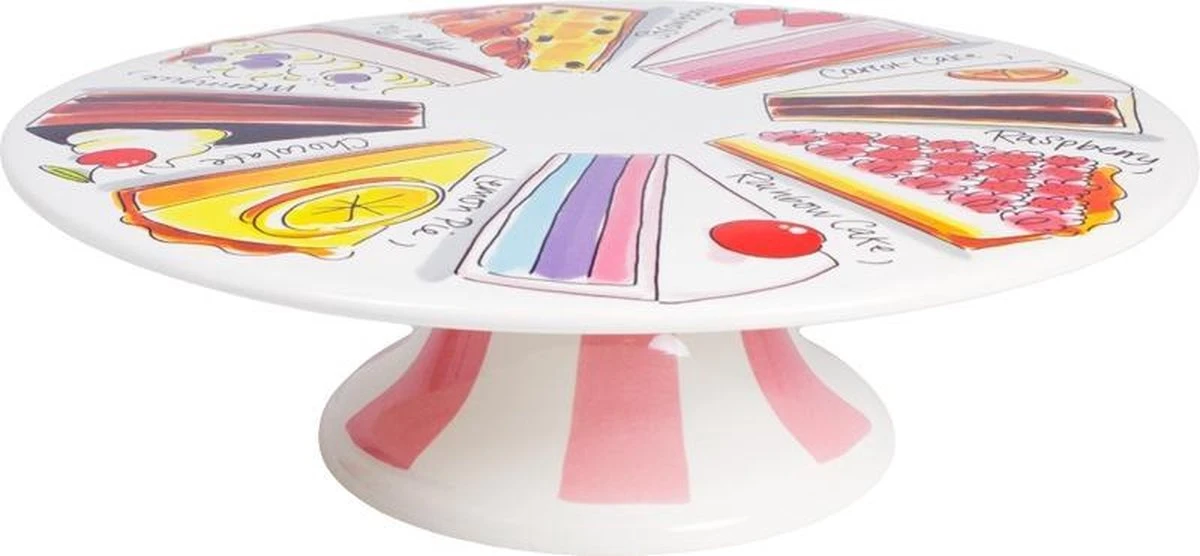 Blond Amsterdam – Even Bijkletsen - Cake Standaard - 33 Cm 1 Blond Amsterdam – Even Bijkletsen - Cake Standaard - 33 Cm