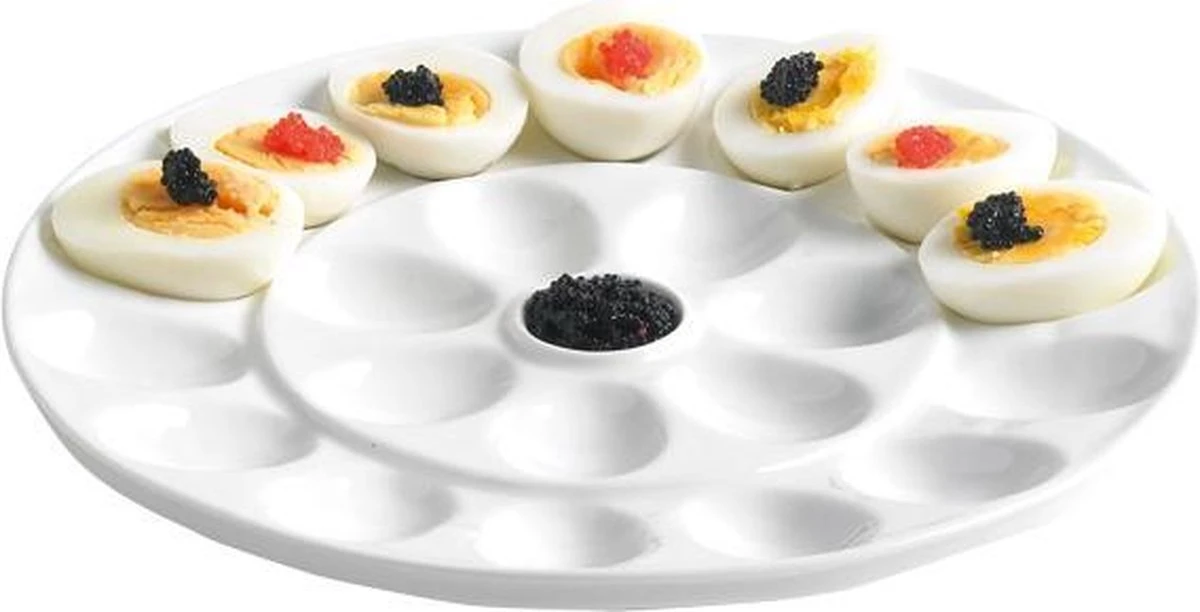 Cosy&Trendy Serveerschaal Voor Eieren - Ø 26 Cm 1 Cosy&Trendy Serveerschaal Voor Eieren - Ø 26 Cm