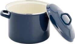 Lite-Body - Magnus Soeppan / Stamppotpan Met Deksel - Ø 26 Cm/ 10l - Emaille - Deep Blauw -Keukengerei Verkoop 1200x699 2