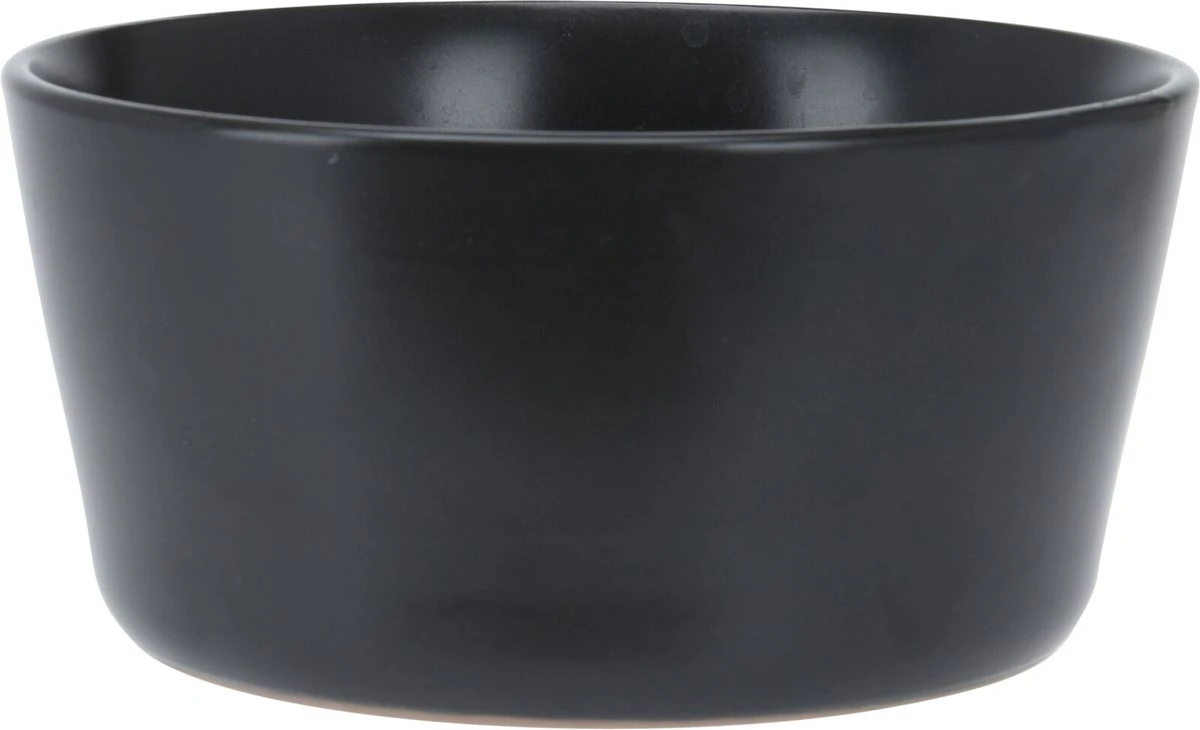 Homecookingchef Serviesset - Mat Zwart - 16-delig - Sterk Aardewerk 2 Homecookingchef Serviesset - Mat Zwart - 16-delig - Sterk Aardewerk - Afbeelding 2