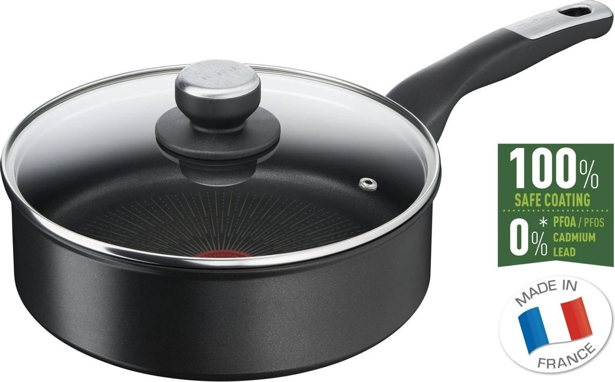 Tefal Unlimited Hapjespan - Ø 24 Cm + Deksel 4 Tefal Unlimited Hapjespan - Ø 24 Cm + Deksel - Afbeelding 4