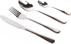 Dymund® 8 Persoons Bestekset - (45-delig) Bestek - Incl. Serveerlepel/Suikerlepel/Serveervork/Botermes - RVS - Zilver -Keukengerei Verkoop 1200x749