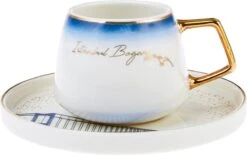 KARACA -ISTANBUL- 12 DELIGE- KOFFIEKOPJES VOOR 6 PERSONEN SET-Karaca Istanbul Set Van 12 Koffiekopjes 90 Ml- Moccamokken -espressokopjes Set Van Porselein, 6 Personen Robuuste Mokkatas, Porselein -Keukengerei Verkoop 1200x752 2