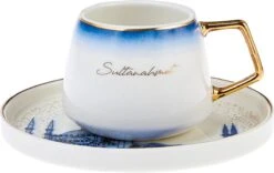 KARACA -ISTANBUL- 12 DELIGE- KOFFIEKOPJES VOOR 6 PERSONEN SET-Karaca Istanbul Set Van 12 Koffiekopjes 90 Ml- Moccamokken -espressokopjes Set Van Porselein, 6 Personen Robuuste Mokkatas, Porselein -Keukengerei Verkoop 1200x757 3