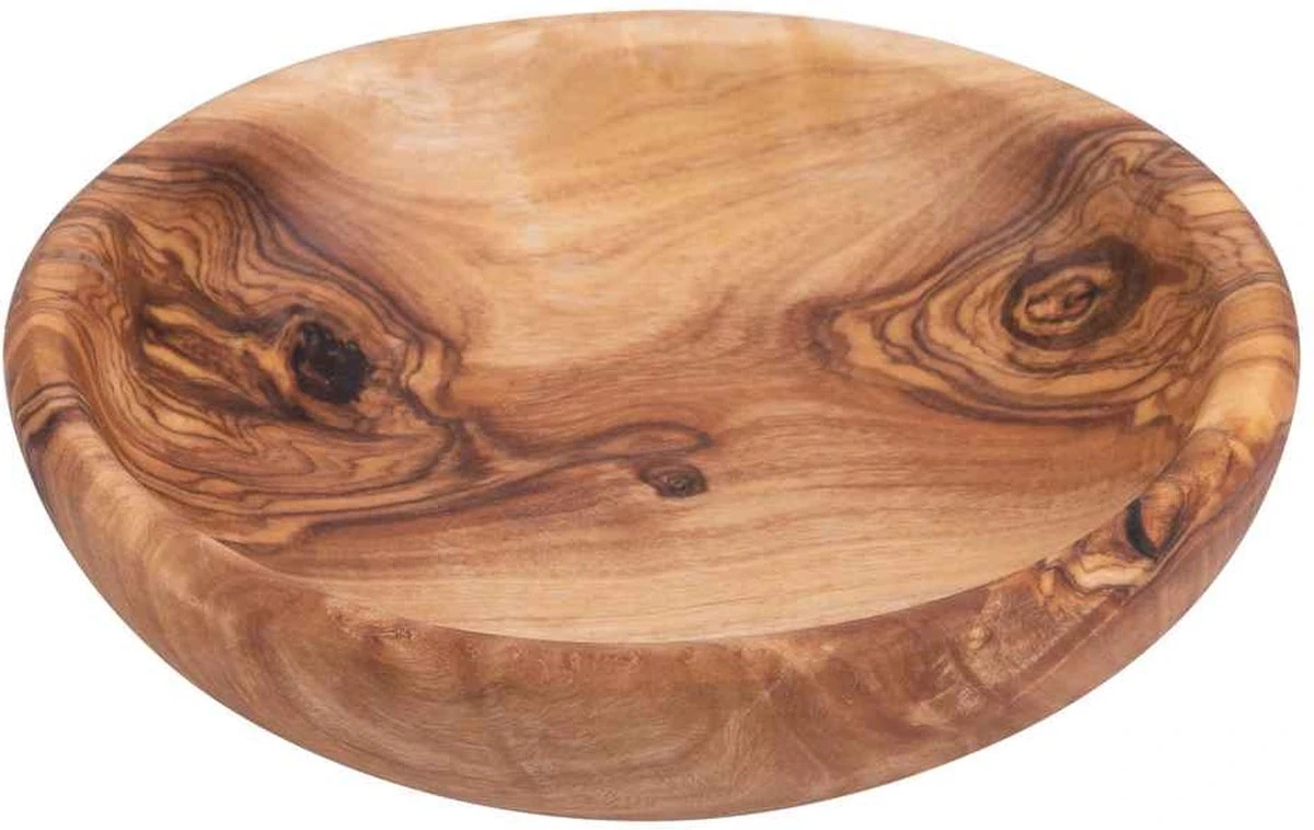 Bowls And Dishes Pure Olive Wood Olijfhouten Schaal Ø 10 Cm - Cadeau Tip! 4 Bowls And Dishes Pure Olive Wood Olijfhouten Schaal Ø 10 Cm - Cadeau Tip! - Afbeelding 4