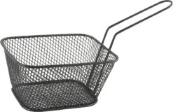 Merkloos 6x Stuks Zwarte Patat/snack Serveermandjes/frietmandjes 14 Cm - Tafeldecoratie - Patat/snack Serveren In Een Mandje -Keukengerei Verkoop 1200x777 8