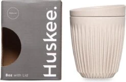 HuskeeCup & Deksel - Koffiebeker - Medium - 8oz/24cl - Natural -Keukengerei Verkoop 1200x780 8