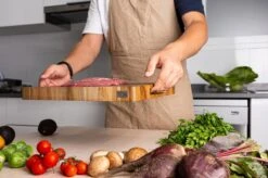 VDN Professionele Snijplank Acacia Hout Met Sapgeul En Handvatten – Hakblok 26x38x3.5 Cm -Keukengerei Verkoop 1200x798 12