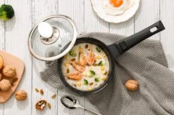 Swiss Pro+ | Set 14 Delige Pannenset | Inductie - Pannensets - Glazen Deksel - Met Afneembare Handgreep - Marmeren Interieur -PFAS-vrij | Black (Zwart) -Keukengerei Verkoop 1200x799 32