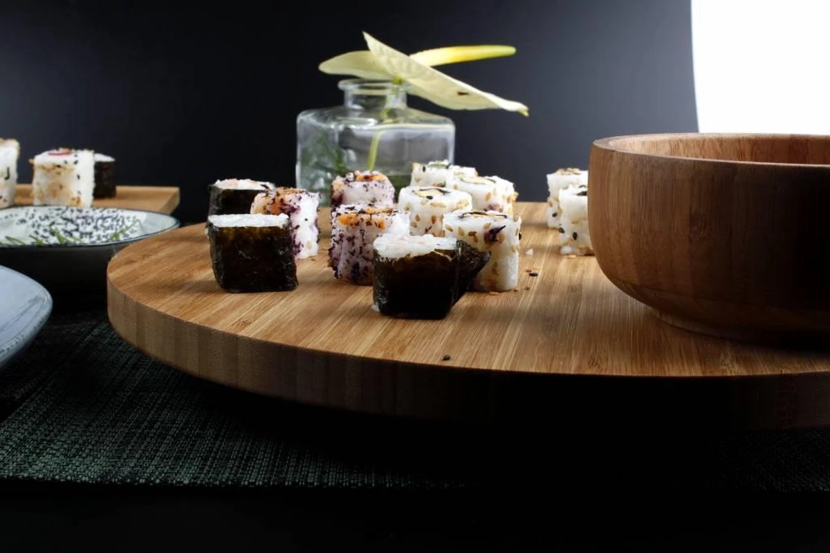 Salt&Pepper Sendai Draaiplateau - 45 Cm 4 Salt&Pepper Sendai Draaiplateau - 45 Cm - Afbeelding 4