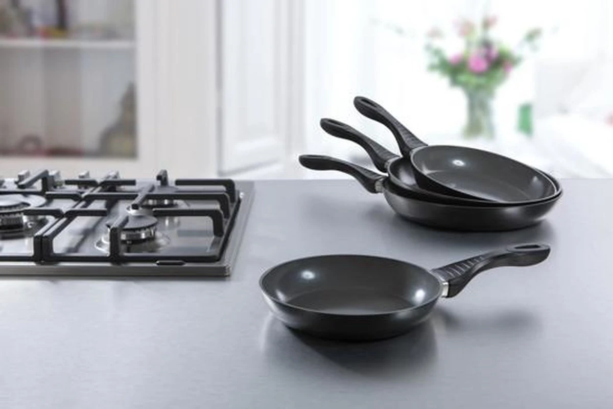 BK Easy Basic Ceramic Koekenpan Ø 20 Cm - Anti-aanbak - PFAS-vrij - Krasvast 8 BK Easy Basic Ceramic Koekenpan Ø 20 Cm - Anti-aanbak - PFAS-vrij - Krasvast - Afbeelding 8