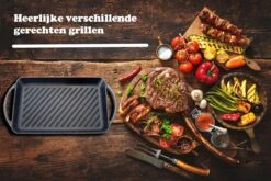 Kicinn Grillplaat - Gietijzer - Geëmailleerd - Incl. Accessoires - Ø 33 X 21.8 Cm (LxB) -Keukengerei Verkoop 1200x801 2