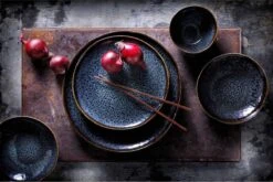 Palmer Serviesset Eccentric Stoneware 6-persoons 24-delig Blauw -Keukengerei Verkoop 1200x802 12