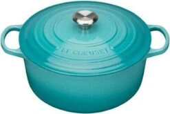 Le Creuset Braadpan Signature Caribbean Blue - ø 20 Cm / 2.4 Liter -Keukengerei Verkoop 1200x804 5