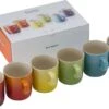 Le Creuset Set Van 6 Mokken 350 Ml Regenboog Kleuren