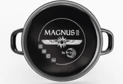 Lite-Body - Magnus Soeppan / Stamppotpan Met Deksel - Ø 24 Cm/ 8l - Emaille - Grijs -Keukengerei Verkoop 1200x827 1