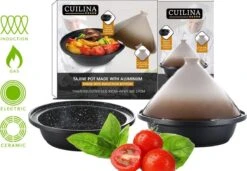 CUILINA Tajine Ø 30 Cm Geschikt Voor Alle Kookplaten, Inclusief Inductie. -Keukengerei Verkoop 1200x831 1