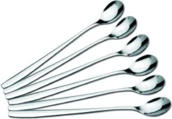 Merkloos Generik Latte Macchiato Lepeltjes - 12 Stuks - RVS -Keukengerei Verkoop 1200x835