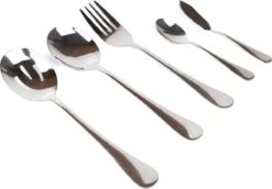 Dymund® 8 Persoons Bestekset - (45-delig) Bestek - Incl. Serveerlepel/Suikerlepel/Serveervork/Botermes - RVS - Zilver -Keukengerei Verkoop 1200x837