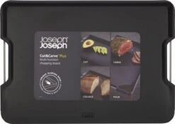 Snijplank, Extra Groot, Dubbelzijdig, Zwart - Joseph Joseph | Cut&Carve Plus -Keukengerei Verkoop 1200x852 2