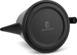 Castagnola Theepot Met Filter – Theekan – Theepot Dubbelwandig – Theepot Roestvrijstaal – Hoogwaardig RVS – 1 Liter – 5 Kopjes Thee – Zwart -Keukengerei Verkoop 1200x859 1