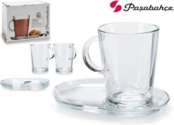 Pasabahce Tribeca Theeglas Met Schotel 400 Ml - Gehard Glas - 2 Stukst 5 Pasabahce Tribeca Theeglas Met Schotel 400 Ml - Gehard Glas - 2 Stukst -Keukengerei Verkoop 1200x865 2