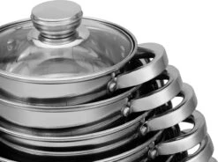 Edënbërg Classic Line - RVS Luxe Pannenset 12 Delig - Voorzien Van 9-Laags Bodem! -Keukengerei Verkoop 1200x892